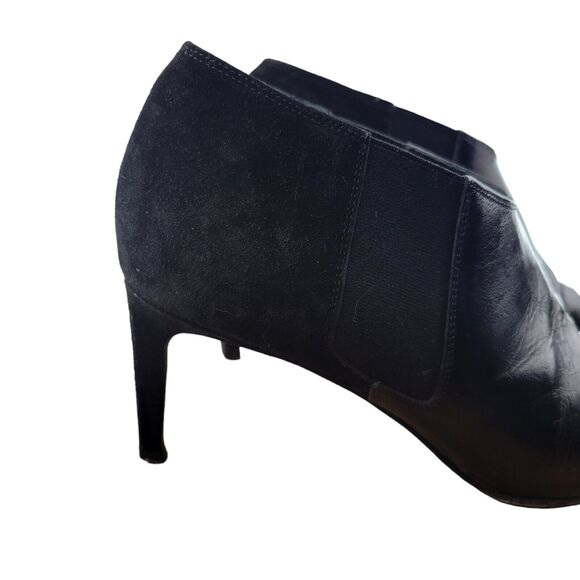Rag & Bone Beha Chelsea Shooties Size 39 EU, Size 9 US Black Leather 3" Stiletto - Picture 2 of 13
